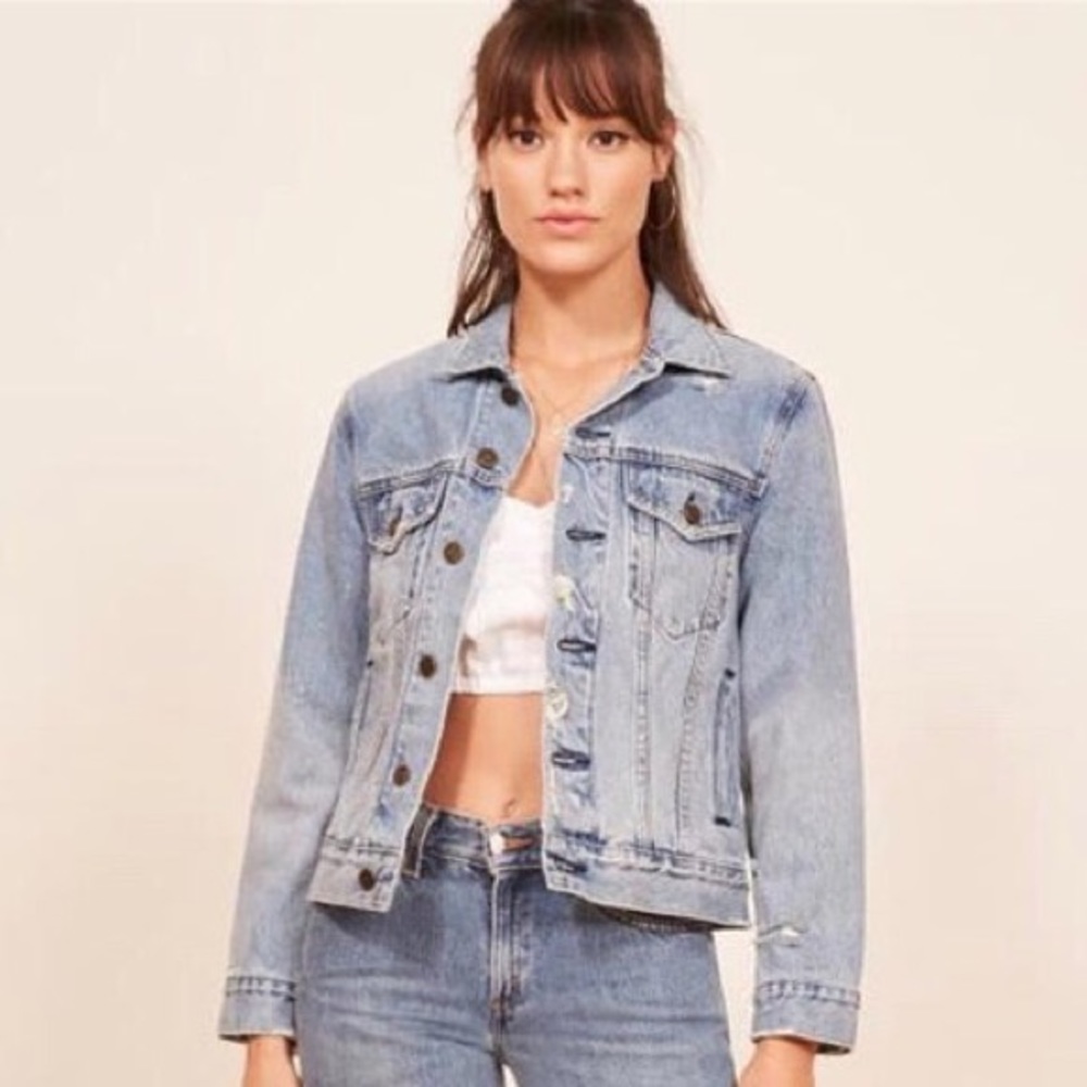NWOT Reformation Jean Jacket